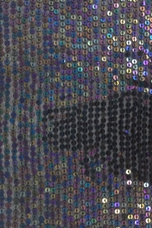 Sparkly Transparent Sequins & Beads Misc Glitter Fabric