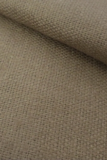 62% Linen and 38% Cotton Burlap-Like Fabric
