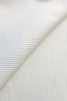 White  Fine Rib - SKU 2090 #U90 — Nick Of Time Textiles