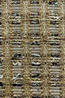 Brown Two tonal loose Boucle Knit wooly Scarf fabric 55 Wide MR996 -  Midland Textiles