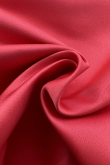 Double Sided Silk Rayon Satin Fabric - Red & Black – Stitches