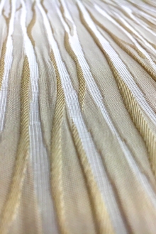 Wide Width Polyester Ripple Cloth in Pyrite0