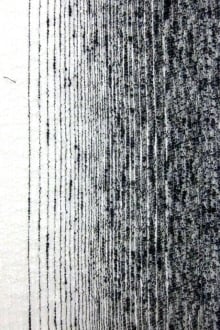 Stretch Cotton Blend Tweed (in Black/Navy)0