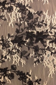 Embroidered Chantilly Lace0