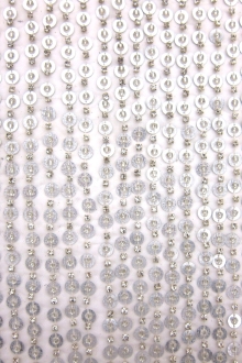 Sequins Beads Crystal on Tulle0