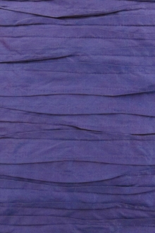 Iridescent Tucked Silk Shantung0