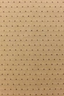 Japanese Cotton Woven Dots Novelty in Mustard0
