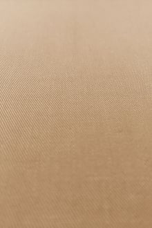 Combed Cotton Fineline Twill in Tan0
