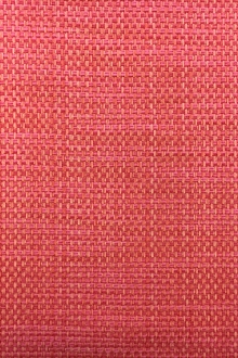Cotton Blend Basketweave Upholstery in Coral0