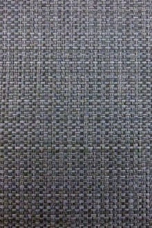 Cotton Blend Basketweave Upholstery in Storm Grey0