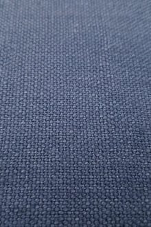 Linen Upholstery in Chambray Blue0