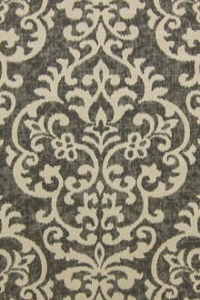 Linen Upholstery Filigree Print0