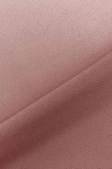 Italian Wool Satin Faille in Dusty Pink0