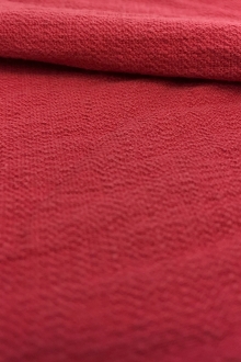 Rayon Nylon Blend Crepe in Brick Red0