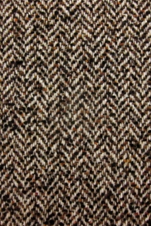Wool Herringbone Tweed0