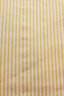 Cotton Ticking Stripe in Yellow0