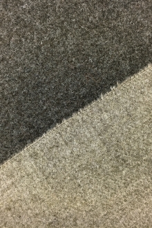 Italian Wool Doubleface Coating in Taupe and Beige0