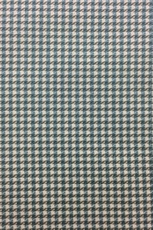 Italian Silk And Wool Blend Houndstooth Suiting0