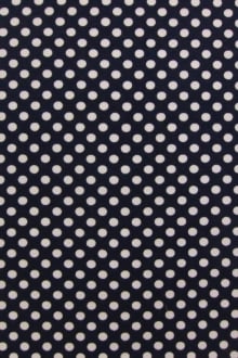 Cotton Jersey With Polka Dot Print0