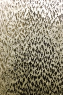 Silk Lurex Panne Velvet With Animal Print in Champagne0