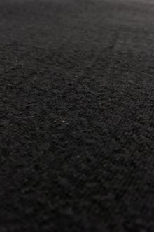 Linen Cotton Crinkle in Black0
