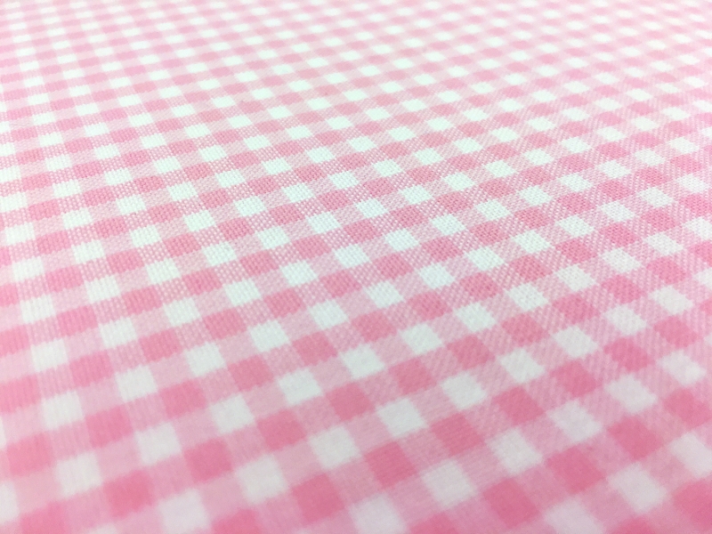 Carolina Cotton Gingham in Candy2