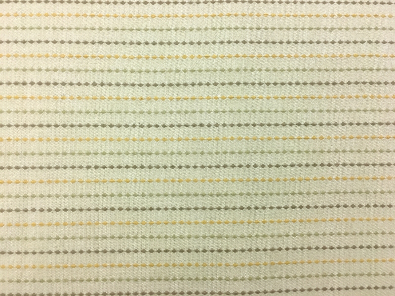 Japanese Cotton Woven Stripe Novelty in Cream0