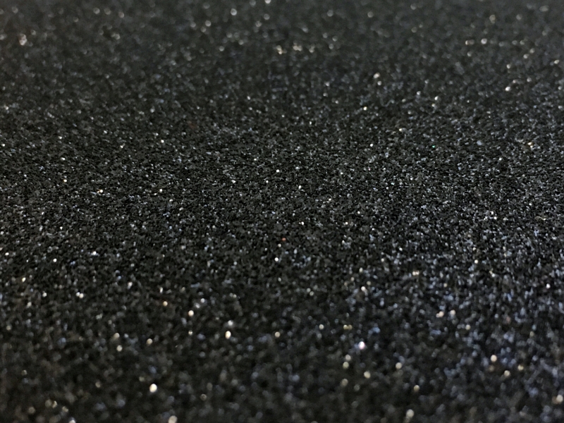Heat Transfer Polyester Glitter Adhesive in Black1