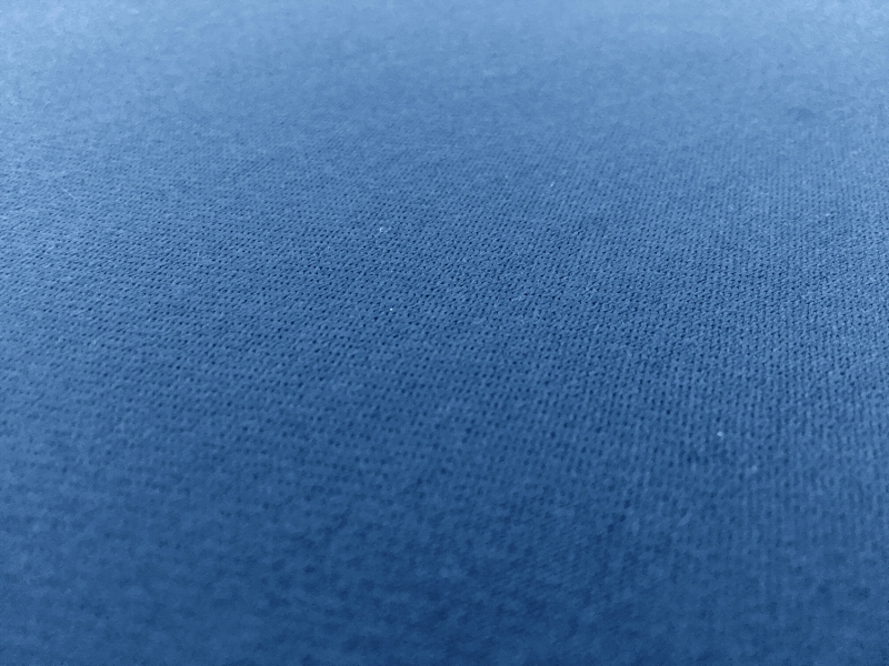 Italian Wool Satin Faille in Astral Blue2