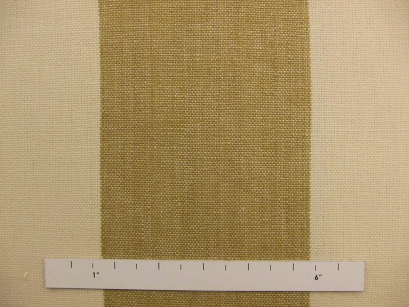 Linen Upholstery 4.5" Stripe in Hemp1