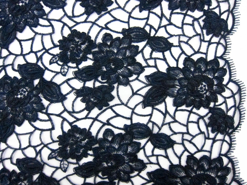 Embroidered Tulle | B&J Fabrics