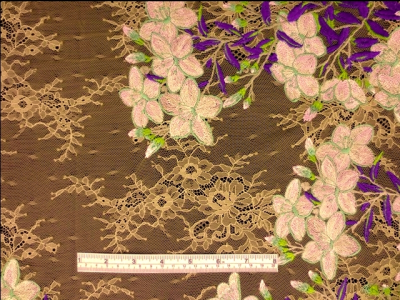 Embroidered Chantilly Lace1