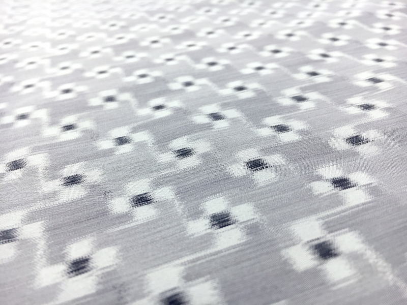 Tom Ford Warp Printed Silk Taffeta with Small Geometric Patterns2
