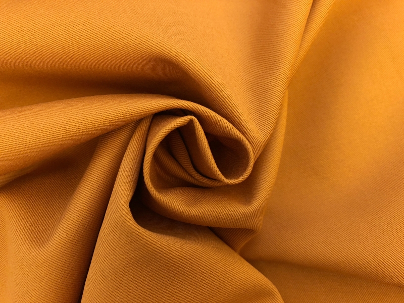 Cotton Chino Twill in Golden Brown 1