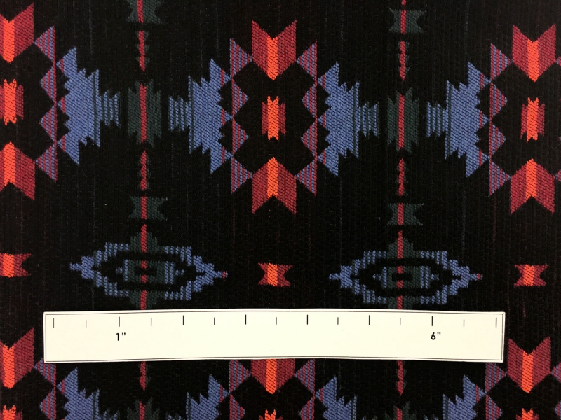 100% Cotton Woven Native American Pattern | B&J Fabrics