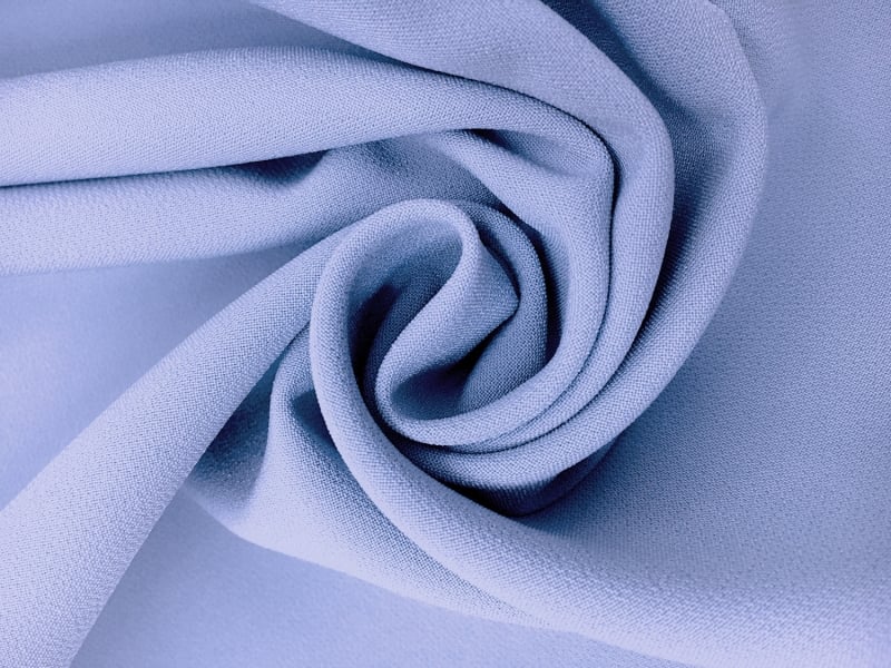 Polyester Stretch Crepe in Iris0