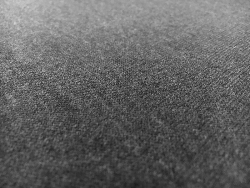 Poly Viscose Blend Knit in Dark Grey2