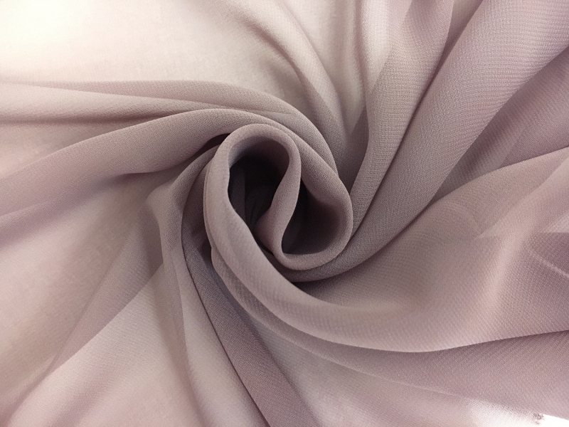 Japanese Polyester Chiffon in Taupe1