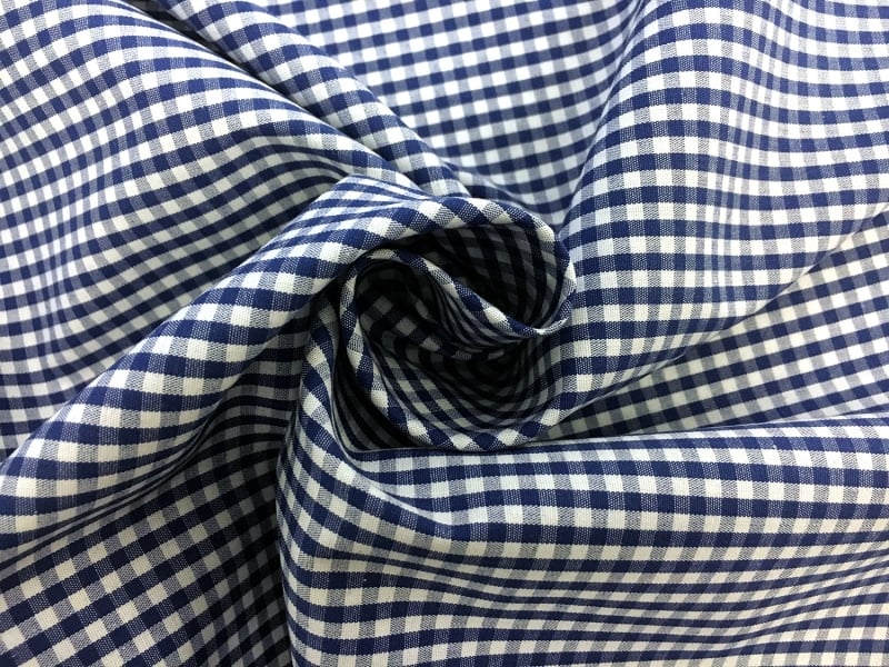 1/8" Cotton Gingham in Royal Blue1