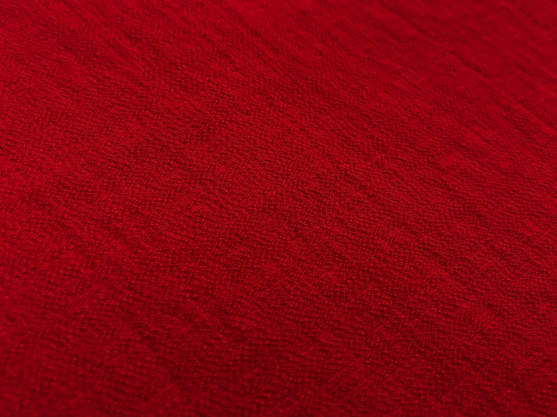 Rayon Nylon Crepe in Red 0