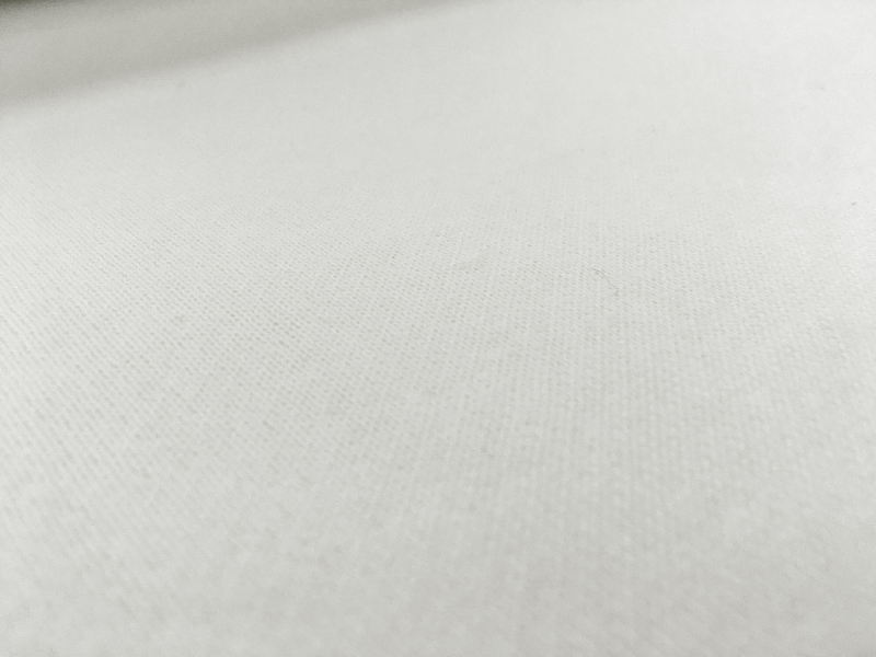Japanese Cotton Sweatshirt Fleece in White2