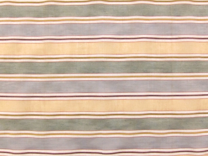 Indian Cotton Sheer Stripe0