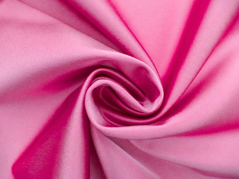 Armani Triacetate Stretch Satin in Hot Pink | B&J Fabrics