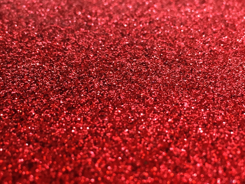 Heat Transfer Polyester Glitter Adhesive in Red1