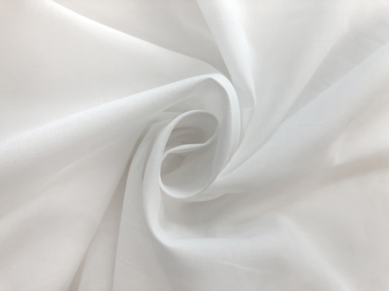 White Organic Cotton Batiste | B&J Fabrics