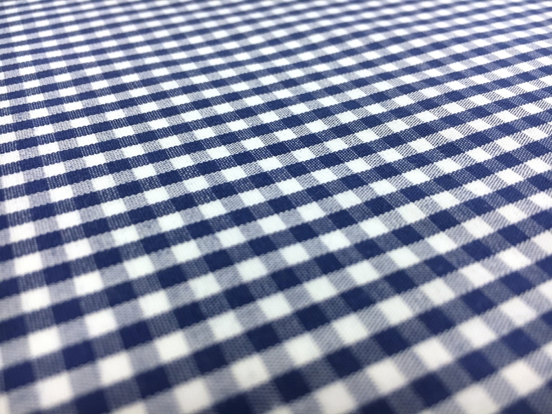 1/8" Cotton Gingham in Royal Blue2