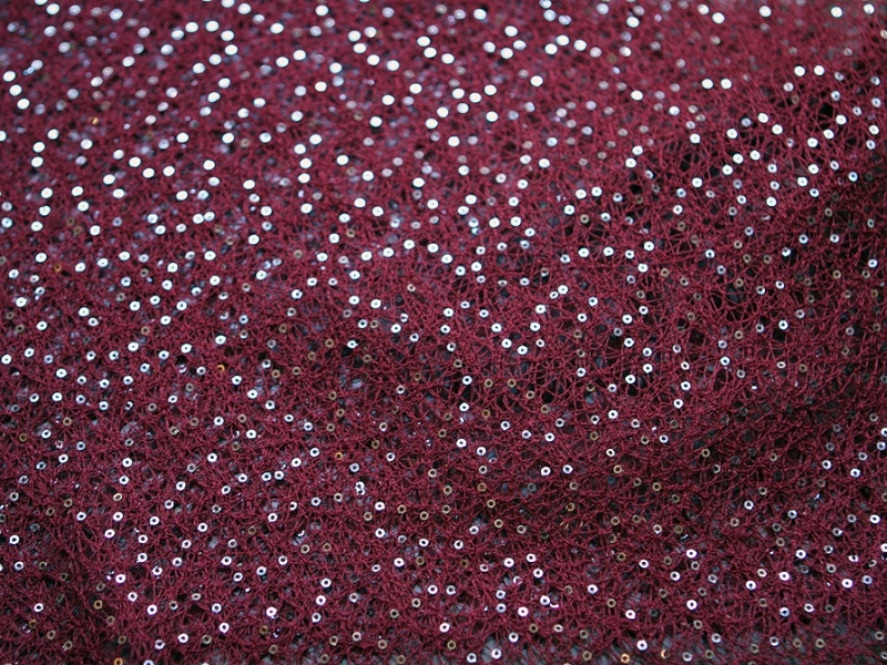 Sequins on Poly Mesh0