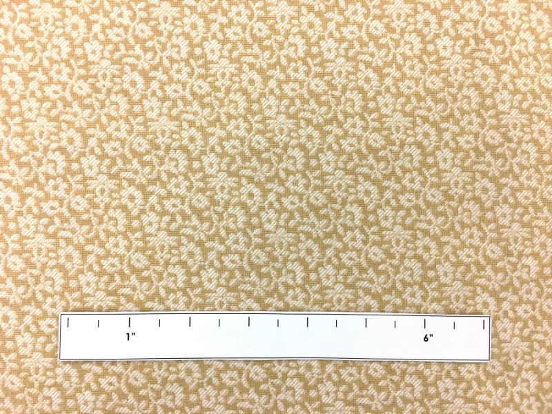 Penny Rose Floral Cotton Print in Tan1