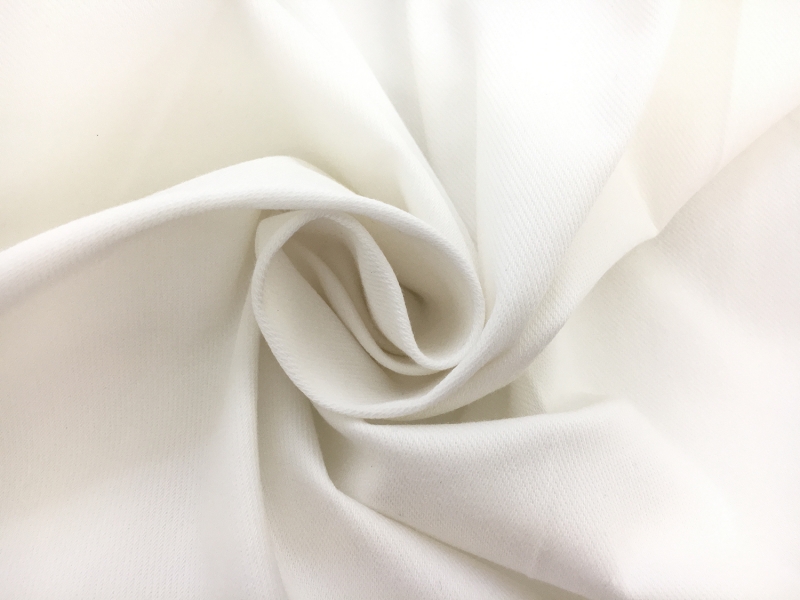 Cotton Blend 4 Way Stretch in White1