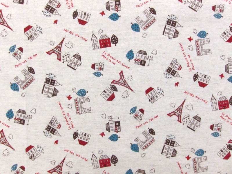 Japanese Cotton Linen Print0
